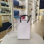 Balenciaga, Shopping Phone Holder Bag , , Pink, Very Very  Good - 图片 3