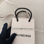 Balenciaga, Shopping Phone Holder Bag , , Pink, Very Very  Good - 图片 15