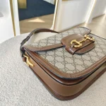 Gucci, Horsebit 1955 Shoulder Bag, Medium, Beige, Very Very  Good - Image 8