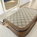 Gucci, Horsebit 1955 Shoulder Bag, Medium, Beige, Very Very  Good - Image 9