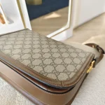 Gucci, Horsebit 1955 Shoulder Bag, Medium, Beige, Very Very  Good - Image 10