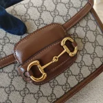 Gucci, Horsebit 1955 Shoulder Bag, Medium, Beige, Very Very  Good - Image 13