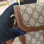 Gucci, Horsebit 1955 Shoulder Bag, Medium, Beige, Very Very  Good - Image 14