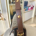 Gucci, Horsebit 1955 Shoulder Bag, Medium, Beige, Very Very  Good - Image 25