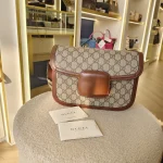Gucci, Horsebit 1955 Shoulder Bag, Medium, Beige, Very Very  Good - Image 27