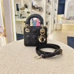 Dior, Lady, Micro, Black, Very Very  Good - Image 2