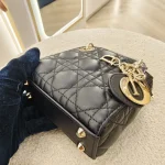 Dior, Lady, Micro, Black, Very Very  Good - Image 4