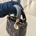 Dior, Lady, Micro, Black, Very Very  Good - Image 8