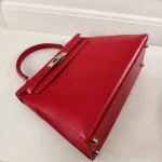 Hermes, Kelly 28 Sellier Verso, 28, Red, Very Very  Good - Image 11