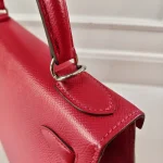 Hermes, Kelly 28 Sellier Verso, 28, Red, Very Very  Good - Image 15