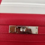 Hermes, Kelly 28 Sellier Verso, 28, Red, Very Very  Good - Image 21