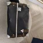 Louis Vuitton, Side Trunk, MM, Black, Very Very  Good - Image 25