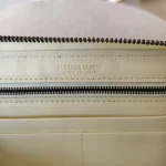 Bottega Veneta, Intrecciato Zip-Around Wallet , , Cream, Very Good - 图片 13