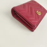 Gucci, GG Marmont Card Case Wallet, , Red, Very Good - Image 5