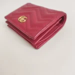 Gucci, GG Marmont Card Case Wallet, , Red, Very Good - Image 7