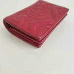 Gucci, GG Marmont Card Case Wallet, , Red, Very Good - Image 8