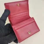 Gucci, GG Marmont Card Case Wallet, , Red, Very Good - Image 16