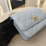 Chanel, Trendy, , Blue, Like New - Image 4