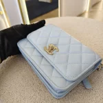 Chanel, Trendy, , Blue, Like New - Image 5