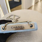 Chanel, Trendy, , Blue, Like New - Image 9