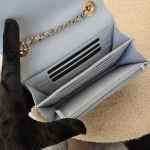 Chanel, Trendy, , Blue, Like New - Image 12