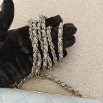 Chanel, Trendy, , Blue, Like New - Image 15