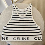 Celine, Athletic Knit Bra , M, White, Like New - Image 2