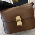 Celine, Classic Bag in Box, Medium, Brown, Like New - Image 12