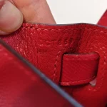 Hermes, Kelly 28 Sellier Verso, 28, Red, Very Very  Good - Image 2