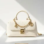 Louis Vuitton, Nano Madeleine Monogram Empreinte, Nano, White, Very Very  Good