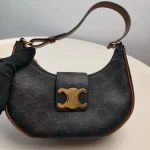 Celine, Ava Triomphe Soft, Medium, Brown, Very Very  Good - Image 30