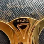 Celine, Ava Triomphe Soft, Medium, Brown, Very Very  Good - Image 4