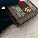 Gucci, Ophidia Small Card Case Wallet, Small, Brown, Very Good - Image 10