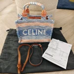 Celine, Cabas Thais Book Tote, Small, Beige, Very Very  Good - Image 2