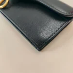 Dior, Saddle Lotus Wallet , , Black, Very Good - Image 12