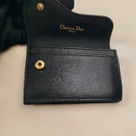 Dior, Saddle Lotus Wallet , , Black, Very Good - Image 5