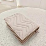 Gucci, GG Marmont Card Case Wallet, Small, Beige, New - Image 7