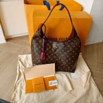 Louis Vuitton, Flower Hobo Bag, , Brown, Very Very  Good - Image 3