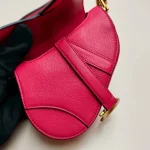 Dior, Saddle Bag, Micro, Pink, Like New - Image 12