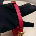 Dior, Saddle Bag, Micro, Pink, Like New - Image 14