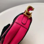 Dior, Saddle Bag, Micro, Pink, Like New - Image 20