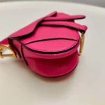 Dior, Saddle Bag, Micro, Pink, Like New - Image 23