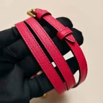Dior, Saddle Bag, Micro, Pink, Like New - Image 5