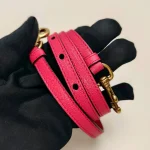 Dior, Saddle Bag, Micro, Pink, Like New - Image 7