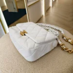 Chanel, 22S Small Flap Bag, Small, White, Very Very  Good - Image 11