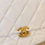 Chanel, 22S Small Flap Bag, Small, White, Very Very  Good - Image 8