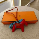 Hermes, Rodeo Charm, PM, Orange, Very Very  Good - Image 3