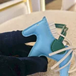 Hermes, Rodeo Charm, PM, Blue, Very Good - Image 3