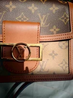 Louis Vuitton, Dauphine, Mini, Brown, Very Like New - Image 32