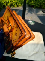 Louis Vuitton, Dauphine, Mini, Brown, Very Like New - Image 35